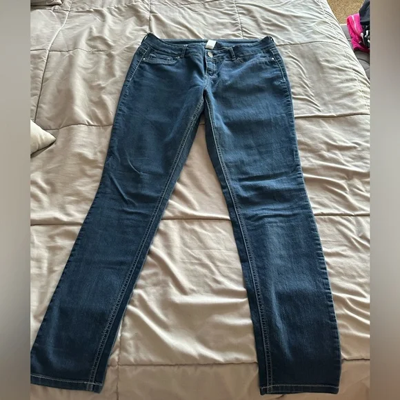 Maurice’s jeggings Blue and gray - size large regular- EUC - both pairs! - Picture 5 of 7